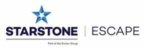 STARSTONE ESCAPE PART OF THE ENSTAR GROUP Logo (USPTO, 10.08.2017)