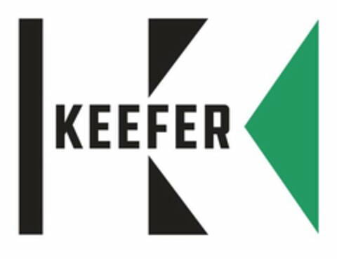 K KEEFER Logo (USPTO, 26.10.2017)