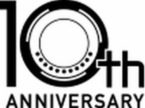 10TH ANNIVERSARY Logo (USPTO, 12/26/2017)