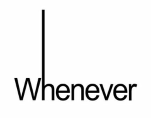 WHENEVER Logo (USPTO, 24.04.2018)