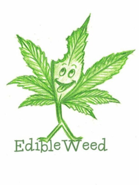 EDIBLE WEED Logo (USPTO, 26.05.2018)