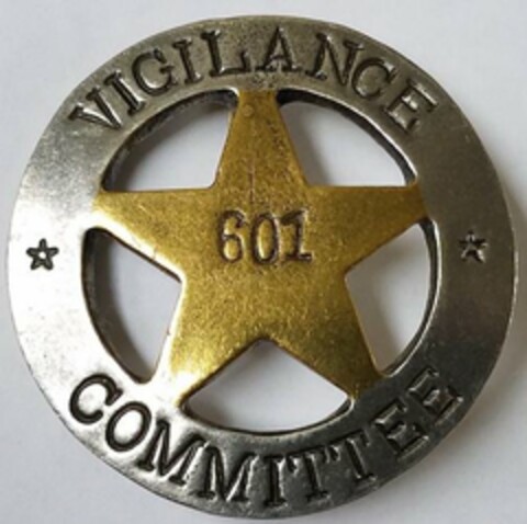 601 VIGILANCE COMMITTEE Logo (USPTO, 06/18/2018)