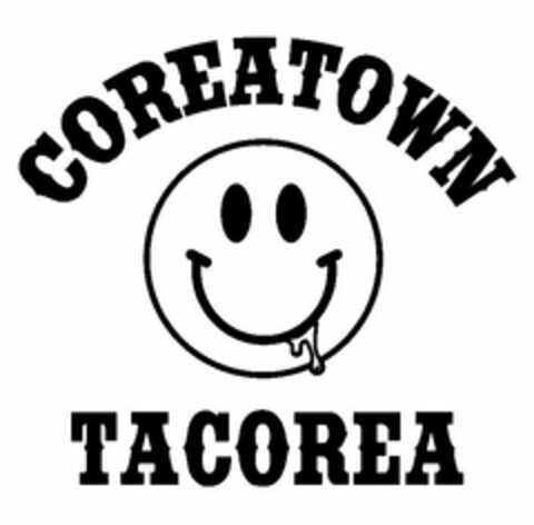 COREATOWN TACOREA Logo (USPTO, 31.08.2018)