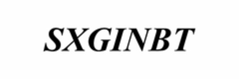 SXGINBT Logo (USPTO, 17.10.2018)