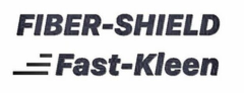 FIBER-SHIELD FAST-KLEEN Logo (USPTO, 10.04.2019)