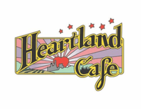 HEARTLAND CAFE Logo (USPTO, 30.04.2019)