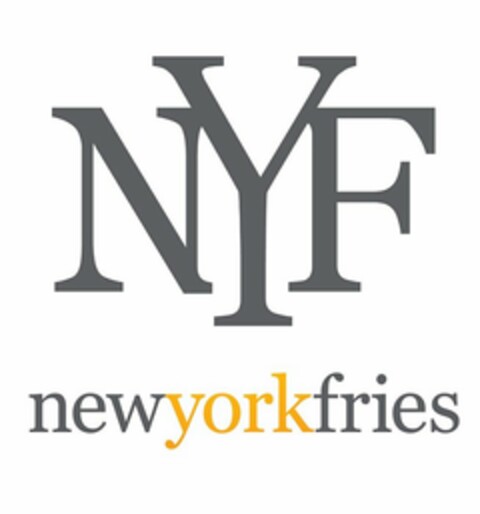 NYF NEWYORKFRIES Logo (USPTO, 09/26/2019)