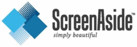 SCREENASIDE SIMPLY BEAUTIFUL Logo (USPTO, 04/09/2020)