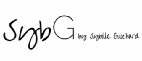 SYBG BY SYBILLE GUICHARD Logo (USPTO, 02.06.2020)