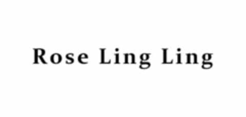 ROSE LING LING Logo (USPTO, 22.07.2020)