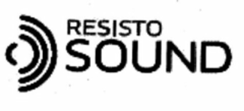RESISTO SOUND Logo (USPTO, 30.03.2009)