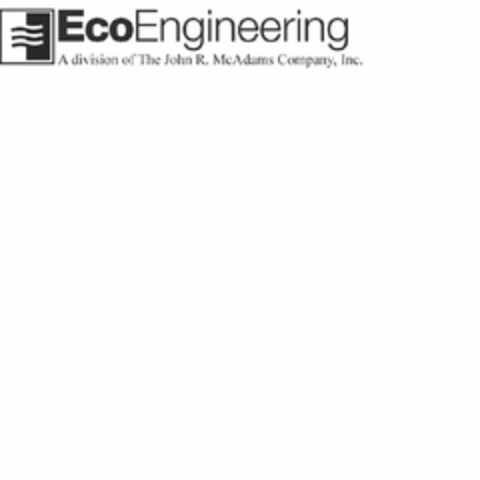 ECOENGINEERING A DIVISION OF THE JOHN R. MCADAMS COMPANY, INC. Logo (USPTO, 20.04.2009)