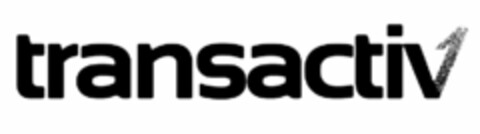 TRANSACTIV Logo (USPTO, 09/29/2009)