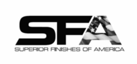 SFA SUPERIOR FINISHES OF AMERICA Logo (USPTO, 16.03.2010)