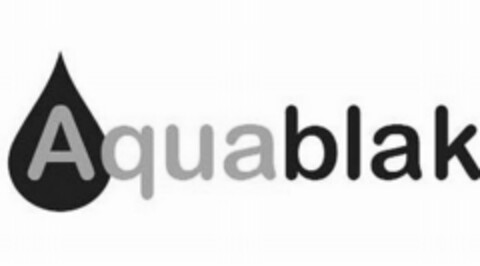AQUABLAK Logo (USPTO, 12.04.2010)