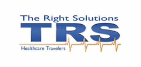 THE RIGHT SOLUTIONS TRS HEALTHCARE TRAVELERS Logo (USPTO, 06/23/2010)