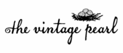 THE VINTAGE PEARL Logo (USPTO, 15.10.2010)
