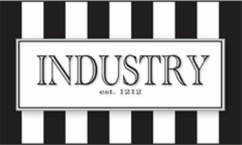 INDUSTRY EST. 1212 Logo (USPTO, 08/18/2011)