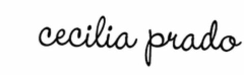 CECILIA PRADO Logo (USPTO, 21.10.2011)