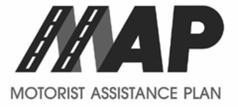 MAP MOTORIST ASSISTANCE PLAN Logo (USPTO, 21.12.2011)