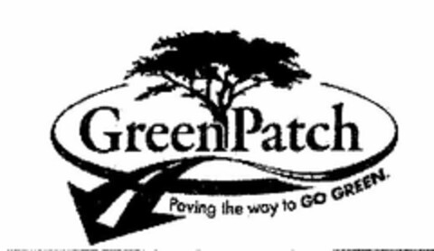 GREENPATCH PAVING THE WAY TO GO GREEN Logo (USPTO, 22.06.2012)