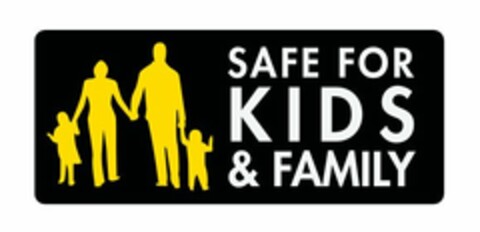 SAFE FOR KIDS & FAMILY Logo (USPTO, 07/19/2012)
