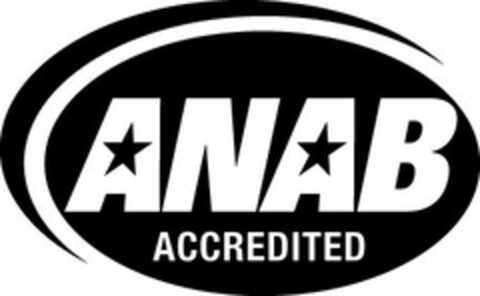 ANAB ACCREDITED Logo (USPTO, 17.08.2012)