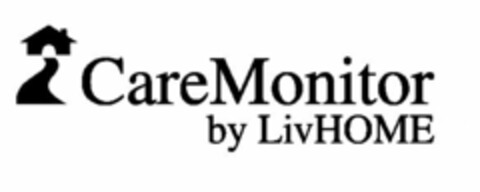 CAREMONITOR BY LIVHOME Logo (USPTO, 10/12/2012)