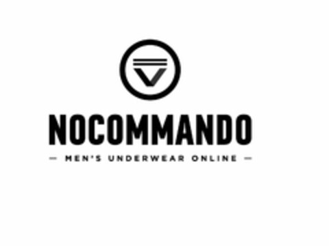 V NOCOMMANDO MEN'S UNDERWEAR ONLINE Logo (USPTO, 23.10.2012)