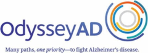 ODYSSEYAD MANY PATHS, ONE PRIORITY-TO FIGHT ALZHEIMER'S DISEASE. Logo (USPTO, 11.12.2012)