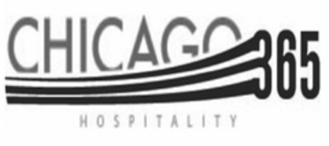 CHICAGO 365 HOSPITALITY Logo (USPTO, 03.06.2013)