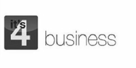 IT'S4 BUSINESS Logo (USPTO, 22.08.2013)