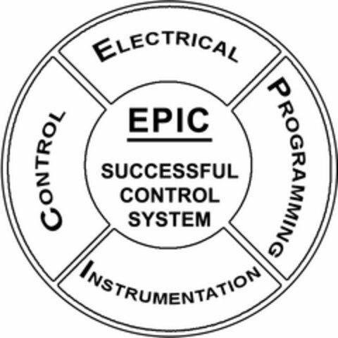 ELECTRICAL PROGRAMMING INSTRUMENTATION CONTROL EPIC SUCCESSFUL CONTROL SYSTEM Logo (USPTO, 12.09.2013)