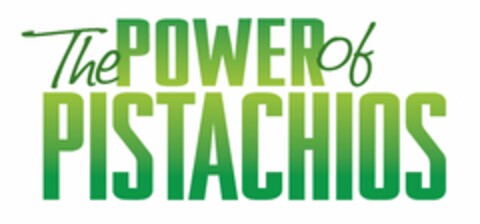 THE POWER OF PISTACHIOS Logo (USPTO, 10/25/2013)