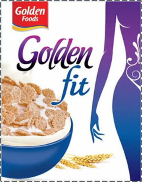 GOLDEN FOODS GOLDEN FIT Logo (USPTO, 12/10/2013)