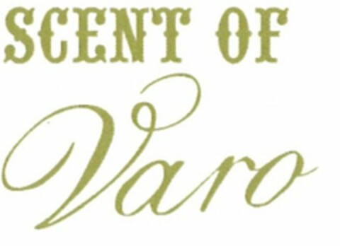 SCENT OF VARO Logo (USPTO, 10.01.2014)
