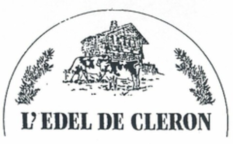 L'EDEL DE CLERON Logo (USPTO, 04/23/2014)