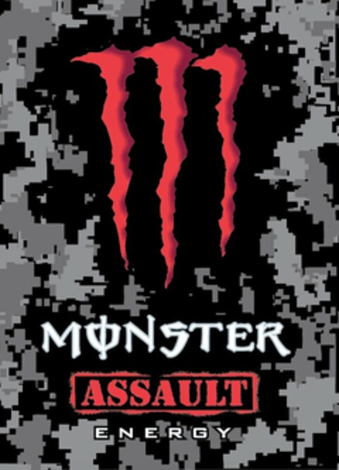 M MONSTER ASSAULT ENERGY Logo (USPTO, 02/10/2015)