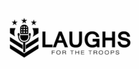 LAUGHS FOR THE TROOPS Logo (USPTO, 06.04.2015)