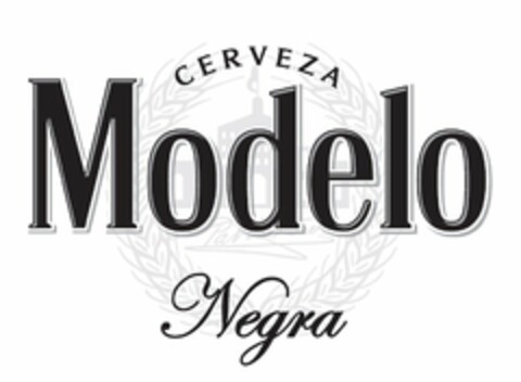 CERVEZA MODELO NEGRA Logo (USPTO, 02.10.2015)