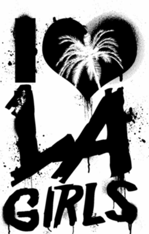 I LOVE LA GIRLS Logo (USPTO, 03.08.2016)