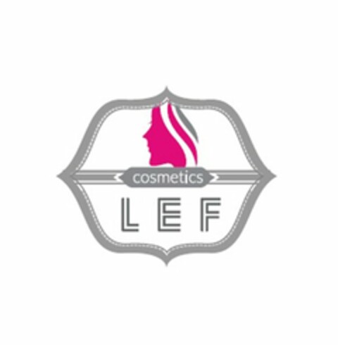 LEF COSMETICS Logo (USPTO, 24.10.2016)