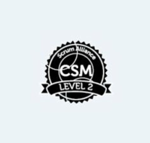 CSM SCRUM ALLIANCE LEVEL 2 Logo (USPTO, 20.03.2017)