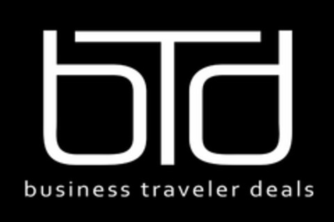 BTD BUSINESS TRAVELER DEALS Logo (USPTO, 05.09.2017)