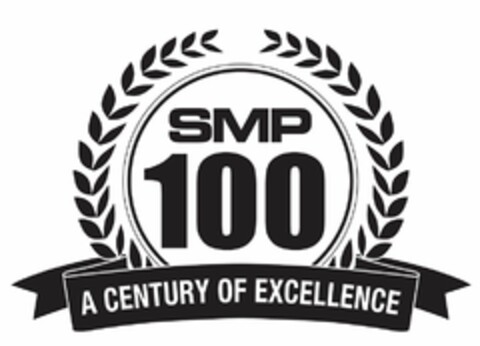 SMP 100 A CENTURY OF EXCELLENCE Logo (USPTO, 27.04.2018)