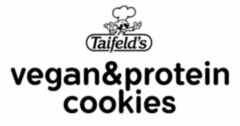 TAIFELD'S VEGAN & PROTEIN COOKIES Logo (USPTO, 13.06.2018)