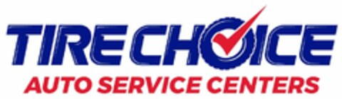 TIRE CHOICE AUTO SERVICE CENTERS Logo (USPTO, 26.11.2018)