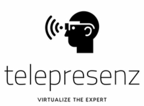 TELEPRESENZ VIRTUALIZE THE EXPERT Logo (USPTO, 15.02.2019)