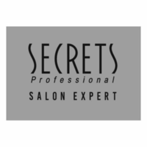 SECRETS PROFESSIONAL SALON EXPERT Logo (USPTO, 29.05.2019)