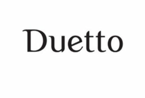 DUETTO Logo (USPTO, 09/10/2019)